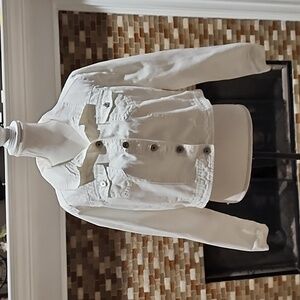Mossimo White Jean Jacket